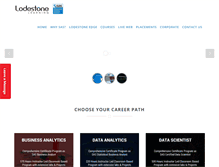 Tablet Screenshot of lodestonelearning.com